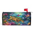 thumbnail image 1 of Ryvnso Mailbox Cover Magnetic Turtle in Magic Night Mailbox Wrap Large Size 25.5x21 Inch, 1 of 8