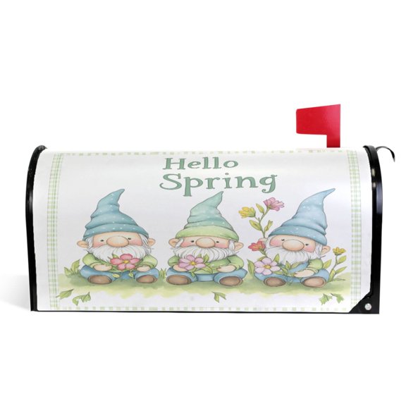 Ryvnso Mailbox Cover St Patrick's Day Magnetic Mailbox Wrap Standard Size 21x18 Inch