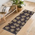 thumbnail image 1 of Ryvnso Maple Leaves Bedroom Runner Rug 2'x6' Hallway Area Carpet Non Slip Entryway Mat with Tassels, 1 of 8