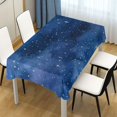 thumbnail image 1 of Ryvnso Nights with Stars Rectangle Table Cloth Tablecover Dinning Tablecloth 54"x54", 1 of 8