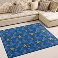 thumbnail image 1 of Ryvnso Octopus Starfish Pattern Area Rug Floor Mats Non-Slip Home Carpet 80 x 58 inch, 1 of 7