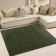 thumbnail image 1 of Ryvnso Olive Green Solid Area Floor Rugs Soft Non-Slip Large Mats Nursery Carpets 63" x 48", 1 of 7