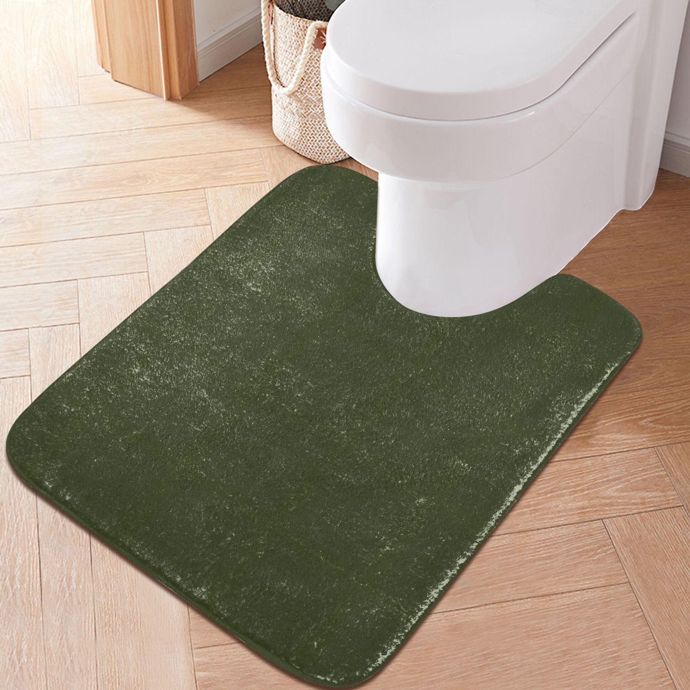 Olive Green Bathroom Rugsnull