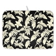 thumbnail image 1 of Ryvnso Palm Leaf-c2 Dish Drying Mat for Kitchen Countertop 16x18 Small Dish Pad Drainer Rack Dish Sink Mats, 1 of 7