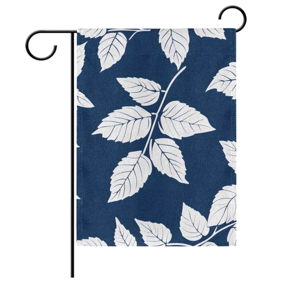 Ryvnso Palm Leaf-e9 Garden Flag 12x18 Inch Double Sided Seasonal Yard Decoration