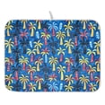 thumbnail image 1 of Ryvnso Palm Trees Cute Dish Drying Mat for Kitchen Countertop 16x18 Small Dish Pad Drainer Rack Dish Sink Mats, 1 of 7
