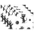 thumbnail image 1 of Ryvnso Placemats Set of 4 Cat Balls Dining Mats Heat-Resistant Non-Slip Washable Table Mat, 1 of 8