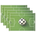 thumbnail image 1 of Ryvnso Placemats Set of 4 Football Field Dining Mats Heat-Resistant Non-Slip Washable Table Mat, 1 of 8