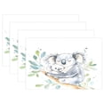 thumbnail image 1 of Ryvnso Placemats Set of 4 Koalas Dining Mats Heat-Resistant Non-Slip Washable Table Mat, 1 of 8