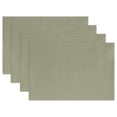 thumbnail image 1 of Ryvnso Placemats Set of 4 Olive Green Dining Mats Heat-Resistant Non-Slip Washable Table Mat, 1 of 8