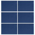 thumbnail image 1 of Ryvnso Placemats Set of 6 Dark Blue Paint Dining Mats Heat-Resistant Non-Slip Washable Table Mat, 1 of 8