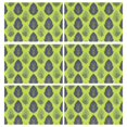 thumbnail image 1 of Ryvnso Placemats Set of 6 Green Leaves Pattern Dining Mats Heat-Resistant Non-Slip Washable Table Mat, 1 of 8