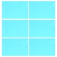 thumbnail image 1 of Ryvnso Placemats Set of 6 Light Blue Dining Mats Heat-Resistant Non-Slip Washable Table Mat, 1 of 8