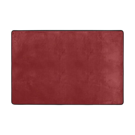 Ryvnso Red Pattern Area Floor Mats Large Nursery Rugs Non-Slip Carpets Doormat 36" x 24"