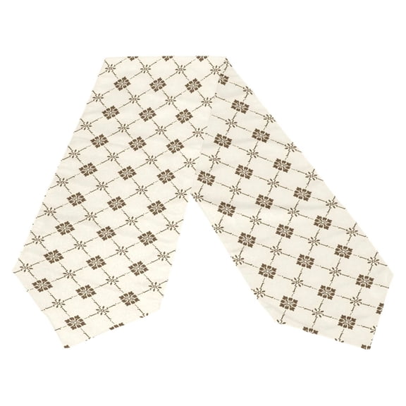 Ryvnso Retro Checkered Grid Pattern Table Runner Tablecloth Home Decoration 13 x 70 inches