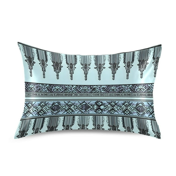 Ryvnso Satin Pillowcase Ethic Aztec Pillow Cases Standard Size 30x20in