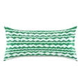 thumbnail image 1 of Ryvnso Satin Pillowcase Green Lines Pillow Cases Standard Size 40x20in, 1 of 6