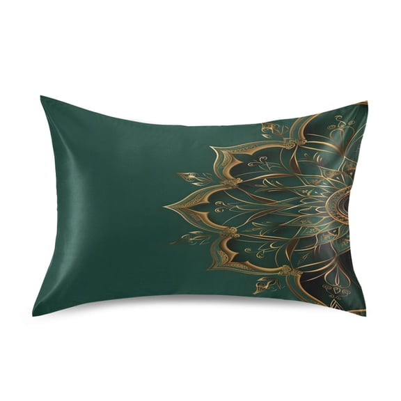 Ryvnso Satin Pillowcase Luxury Abstract Pattern Pillow Cases Standard Size 26x20in