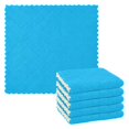 thumbnail image 1 of Ryvnso Sky Blue Kitchen Towels Dish Clothes for Drying Dishes Cleaning Absorbent Set of 6, 1 of 9