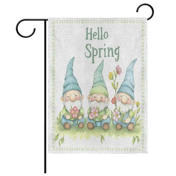 Ryvnso St Patrick's Day Garden Flag 12x18 Inch Double Sided Seasonal Yard Decoration