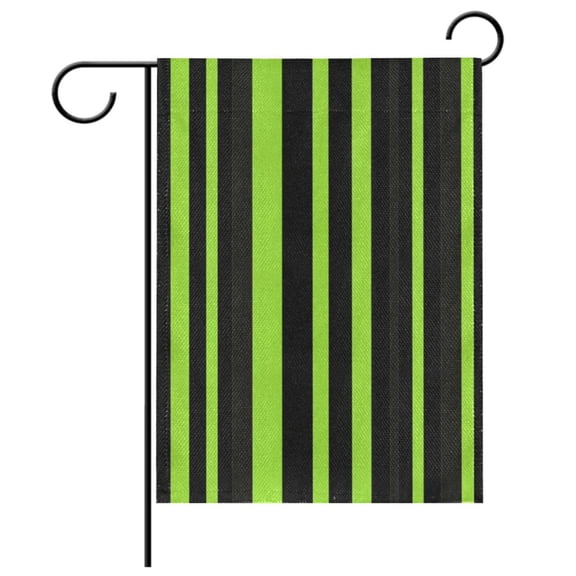 Ryvnso Stripes Pattern Garden Flag 12x18 Inch Double Sided Seasonal Yard Decoration