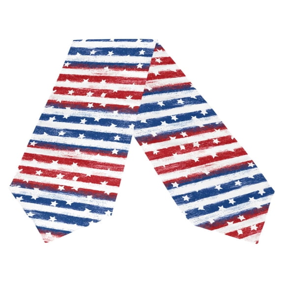 Ryvnso Stripes Stars-s1 Table Runner Tablecloth Home Decoration 13 x 70 inches