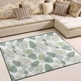 thumbnail image 1 of Ryvnso Summer Palm Leaf Area Rug Floor Mats Non-Slip Home Carpet 63 x 48 inch, 1 of 7