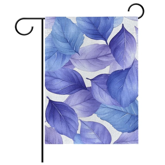 Ryvnso Watercolor Leaf Garden Flag 12x18 Inch Double Sided Seasonal Yard Decoration