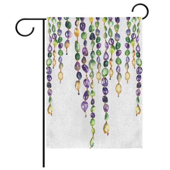 Ryvnso Watercolor Stone Pattern Garden Flag 12x18 Inch Double Sided Seasonal Yard Decoration
