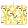 thumbnail image 1 of Ryvnso Yellow Banana Dish Drying Mat for Kitchen Countertop 16x18 Small Dish Pad Drainer Rack Dish Sink Mats, 1 of 7