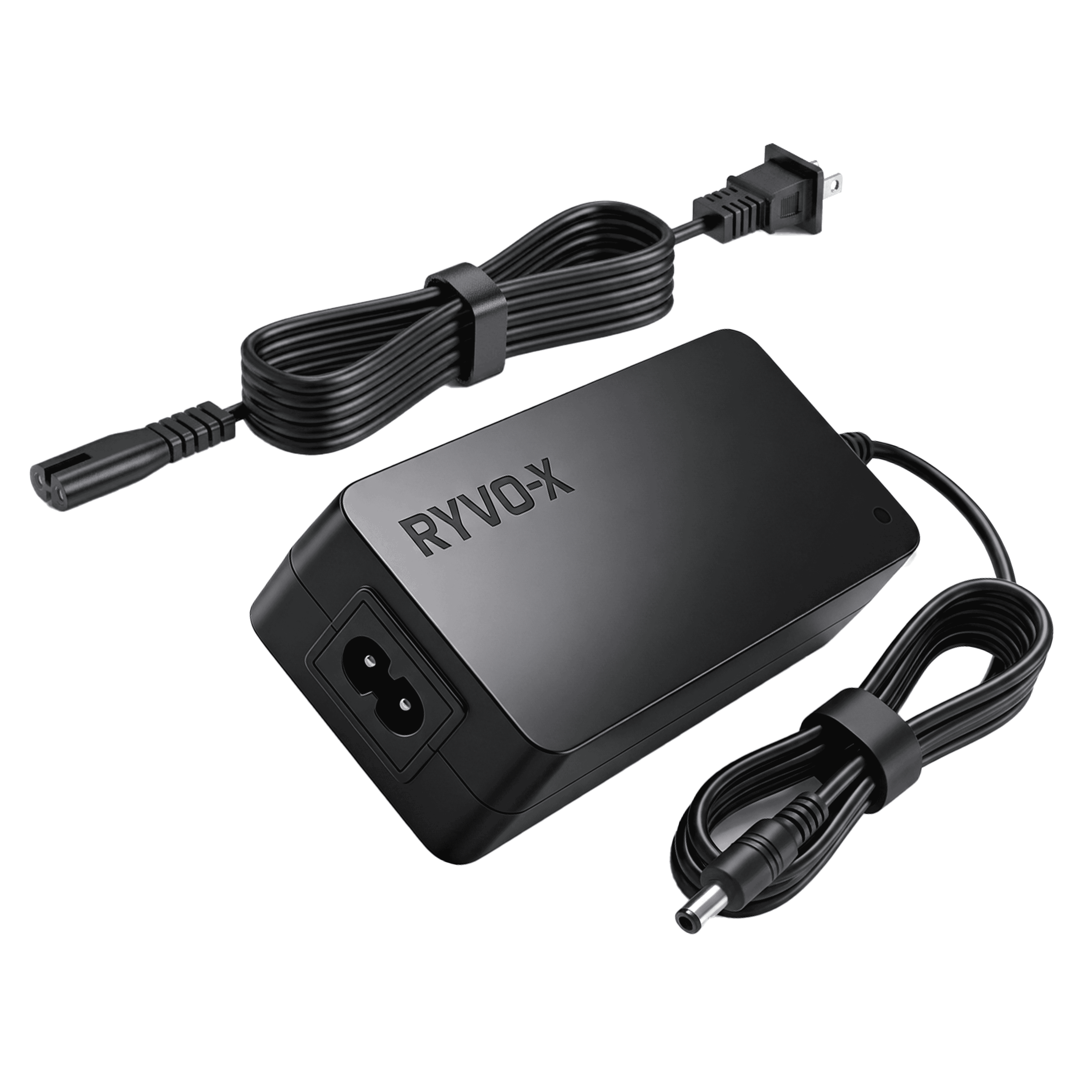 Ryvo-x 54.6V 2A 5.5 x 2.1mm DC Charger for 48V Lithium Ion Battery, UL Certified