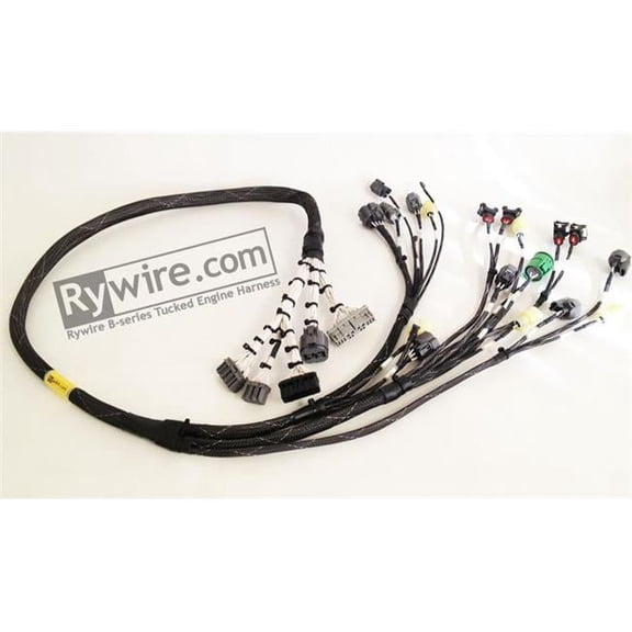Rywire Tucked Budget Engine Harness with OBD2 2002-2004 RSX K20 Sensor & Firewall VSS for Honda K-Series