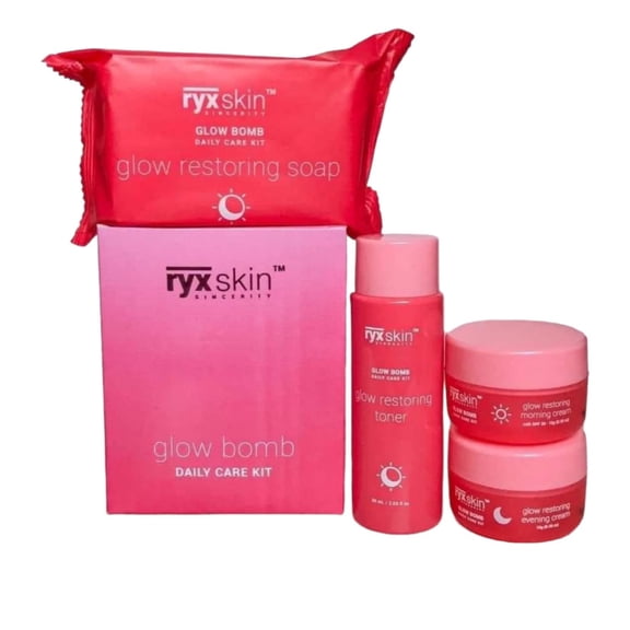 Ryx Skin RYX Glow Bomb Daily Care Kit