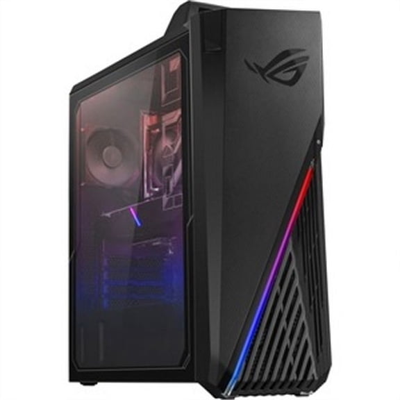 Asus ROG Strix GA15DK-DH776 Gaming Desktop Computer - AMD Ryzen 7 5800X Octa-core (8 Core) 3.80 GHz - 16 GB RAM DDR4 SDRAM - 1 TB PCI Express SSD - Tower - Black - AMD B550 Chip - Windows 11 Home -...