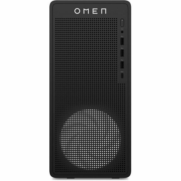 OMEN OMEN 16L TG03-0000a TG03-0030 Gaming Desktop Computer - AMD Ryzen 7 8700G - 32 GB - 1 TB SSD - Tower - Snow White Metal - AMD B650 Chip - Windows 11 Home - NVIDIA GeForce RTX 5060 Ti 16 GB GDD...