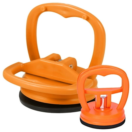 Rzvnmko Dent Puller 2Pcs 154/33LB Auto Small Dent Remover Powerful Suction Cup Handle Lifter Portable Vehicle Dent for Glass Tiles Mirror