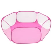 Rzvnmko Portable Cute Children Ball Pit, Indoor and Outdoor Easy Folding Ball Play Pool Kids Toy Play Tent