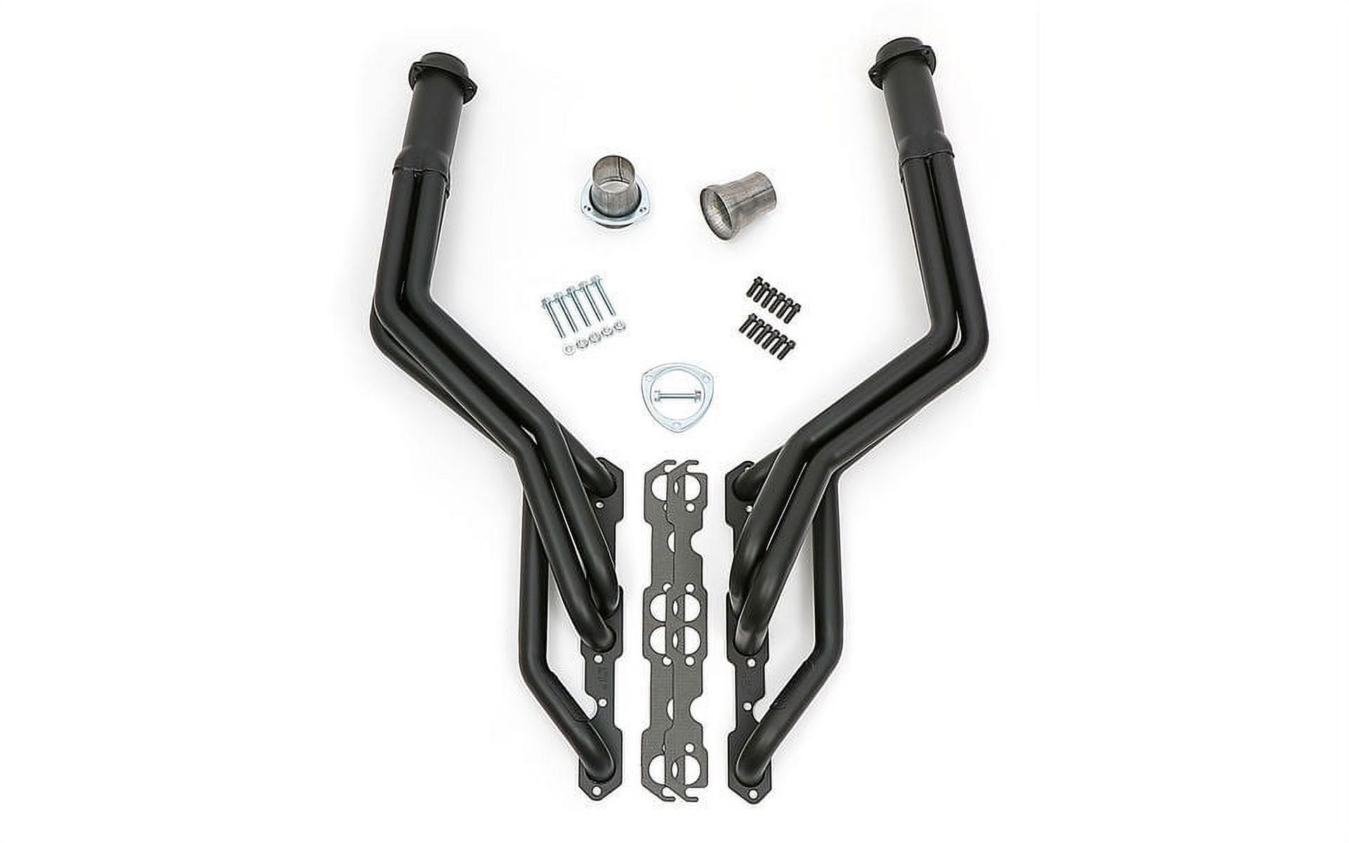 Hedman Headers - S-10 SBC Swap Long Tube Black Maxx