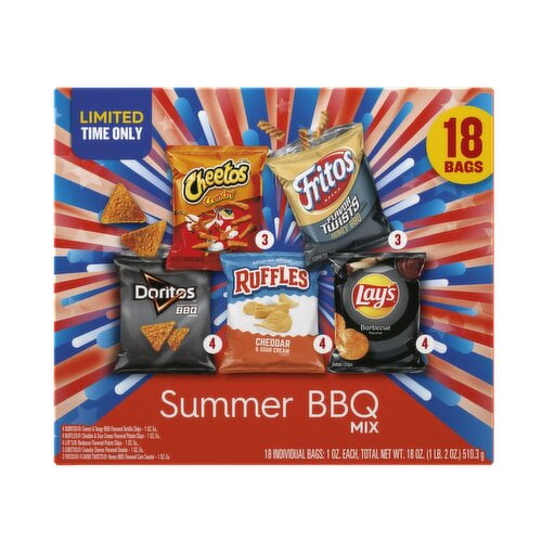 *S* 18Count Summer BBQ Mix