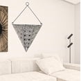 thumbnail image 1 of S/2 Distressed White & Metal Wall Planters, 1 of 6