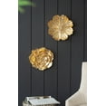 thumbnail image 1 of S/2 Gold Rose Hanging Wall Accents, 1 of 5