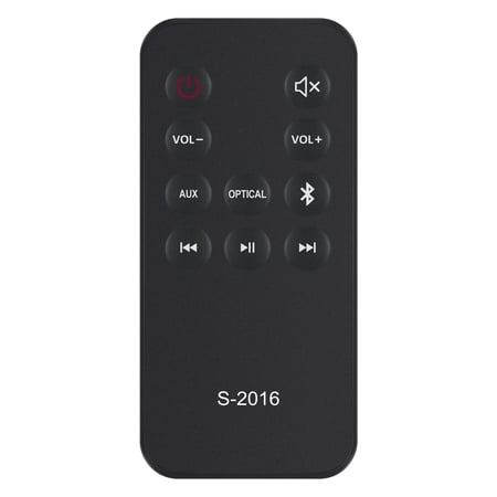 S-2016 Remote Control for ONN 16 "Slim 2.0 Channel Soundbar ONA18SB001