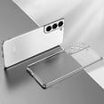 thumbnail image 1 of S 23 22 21 A 53 33 Transparent Plating Case For Samsung Galaxy S21 S22 S23 Ultra Plus Fe 5G 2023 Original Luxury Clear Tpu Cover, 1 of 7