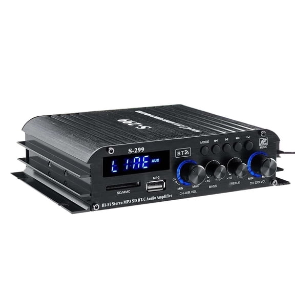 S-299 4*400W 4.1CH Mini Power Amplifier Home Theater Amplifiers Home Car Wireless Amplifier USB/SD AUX ,Multiple inputs
