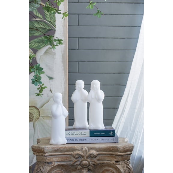 S/3 3.5x3x9.8" Standing Monks