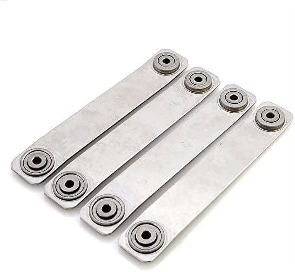 S/4 Stainless Steel Glider Bearing Brackets 6 1/2" from Hole to Hole