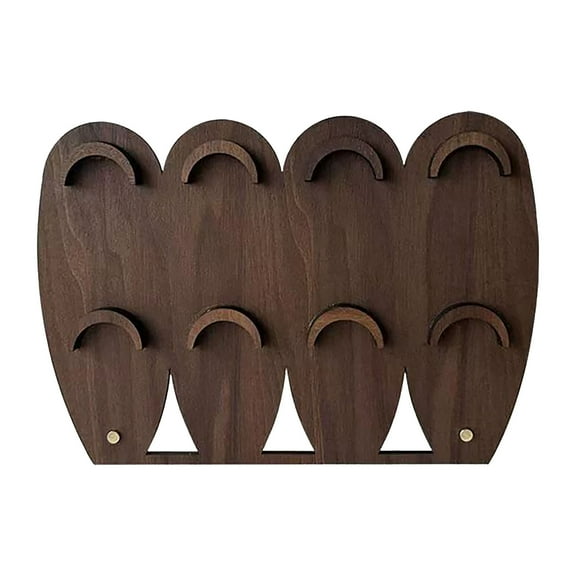 S-467 L Large Wooden Jewelry Display Stand Multi Tier Bracelet Organizer Necklace Holder Storage Decor #Ofr58