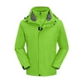 thumbnail image 1 of S-4X Big & Tall Rain Jackets for Men Plus Size 3 in 1 Removeable Fleece Coats with Pockets and Hoodies Long Sleeve Zip-Up Waterproof Warm Raincoats, 1 of 7