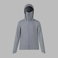 thumbnail image 1 of S-4X Plus Size Cooling Hoodies for Men Big & Tall Sun Protection UV Shirts with Pockets Zip-Up Long Sleeve Stretchy Slim-Fit Hiking Jackets, 1 of 6