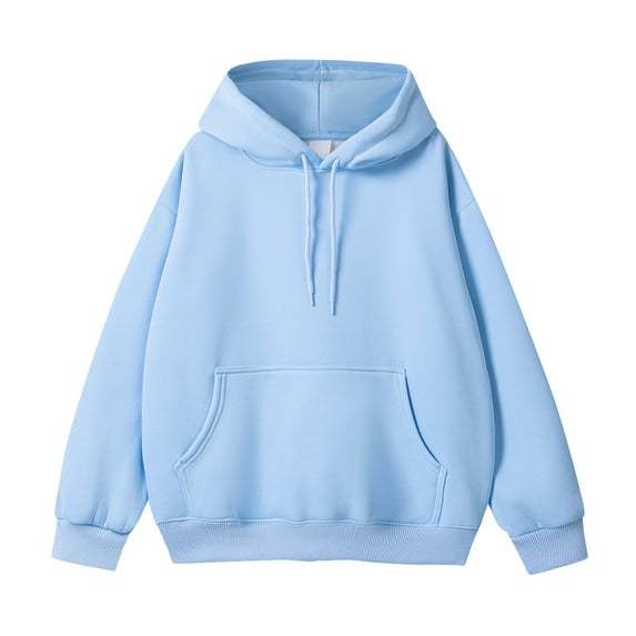 S-4X Plus Size Hoodies for Men Fleece Lined Sweatshirts with Pocket Big & Tall Mens Casual Solid Color Pullover Long Sleeve Thermal Warm Hoodie Tops